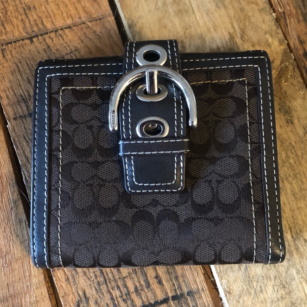 COACH Dark Brown Wallet